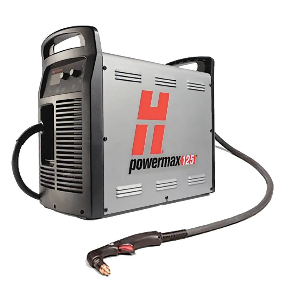 Hypertherm Powermax125 Plasma Cutter with 7.6 m (25 ft) 85 Degree Hand Torch Hypertherm Powermax125 Plasma Cutter with 7.6 m (25 ft) 85 Degree Hand Torch